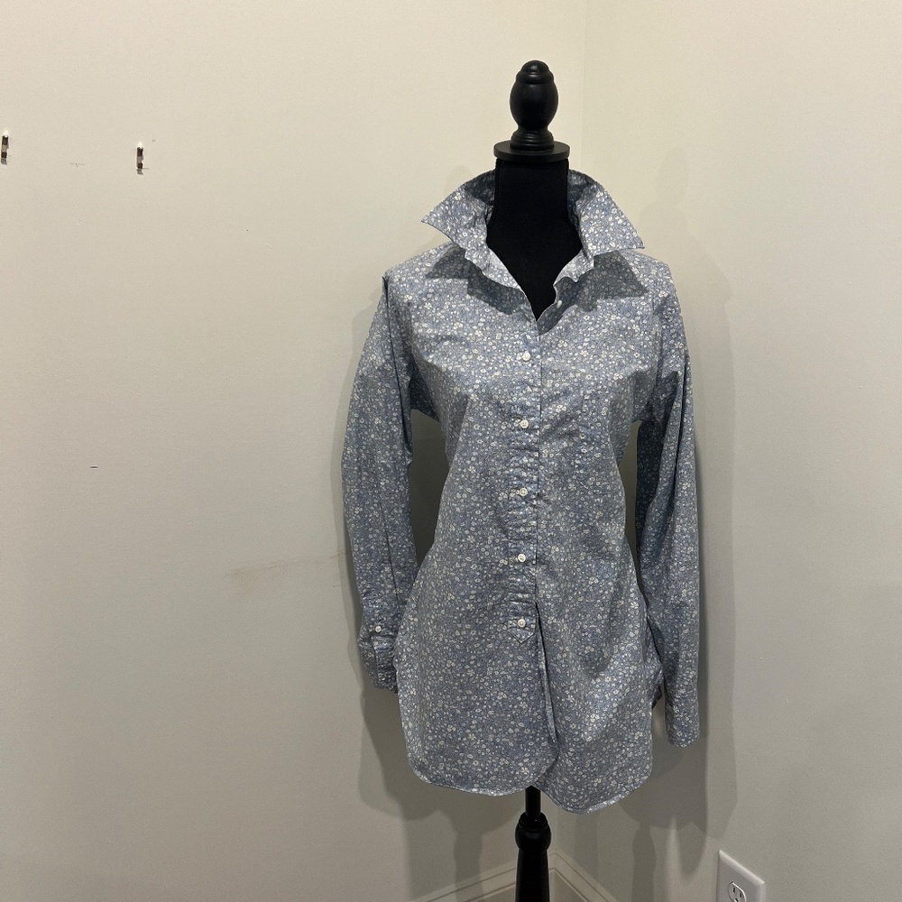 ANN MASHBURN Boyfriend Shirt - XL